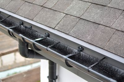 Gutter Cover on Residential Home